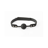 SEI MIO Strictly Come Quietly Soft Strap Silicone Ball Gag